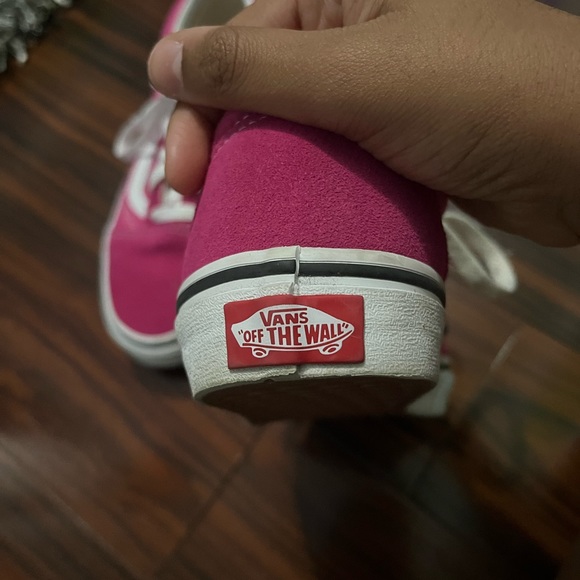 Girls magenta vans lightly used - Picture 4 of 4